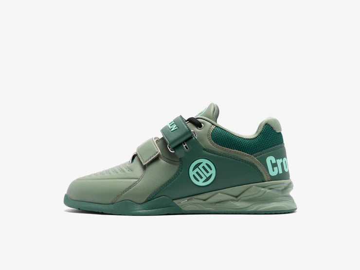 CrossFit® PowerPro Weightlifting Shoes by LU (Ranger Green)