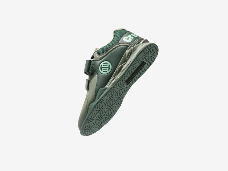 CrossFit® PowerPro Weightlifting Shoes by LU (Ranger Green)
