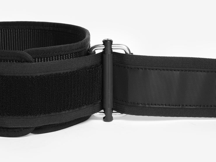LUXIAOJUN AT100 Fabric 4" Weightlifting Belt