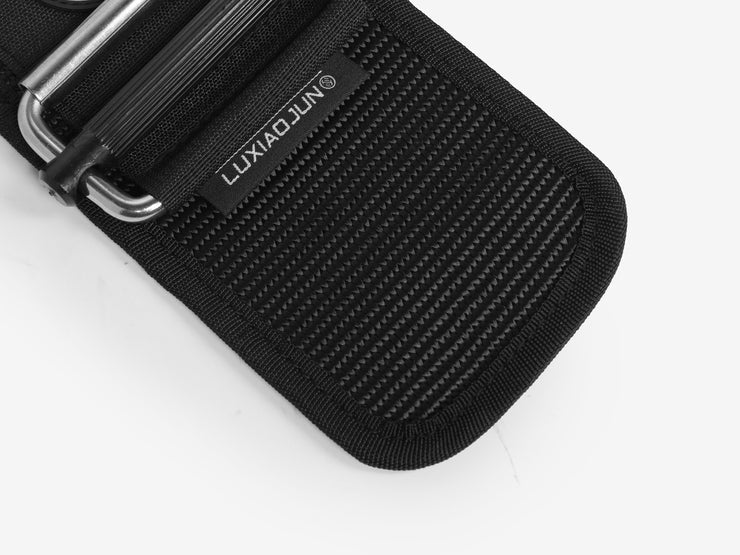 LUXIAOJUN AT100 Fabric 4" Weightlifting Belt