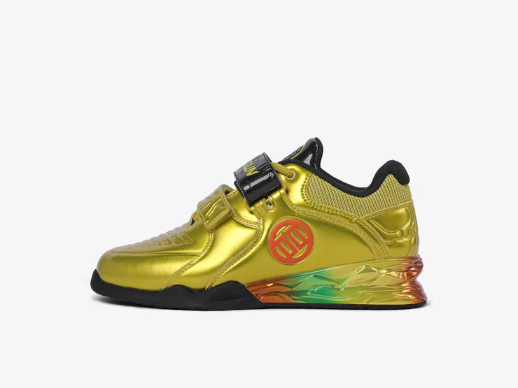 LUXIAOJUN Champion PowerPro Weightlifting Shoes (Golden)
