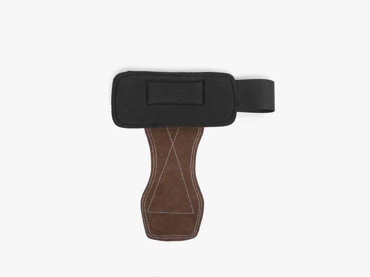 LUXIAOJUN Leather Deadlift Grip