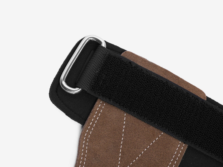 LUXIAOJUN Leather Deadlift Grip