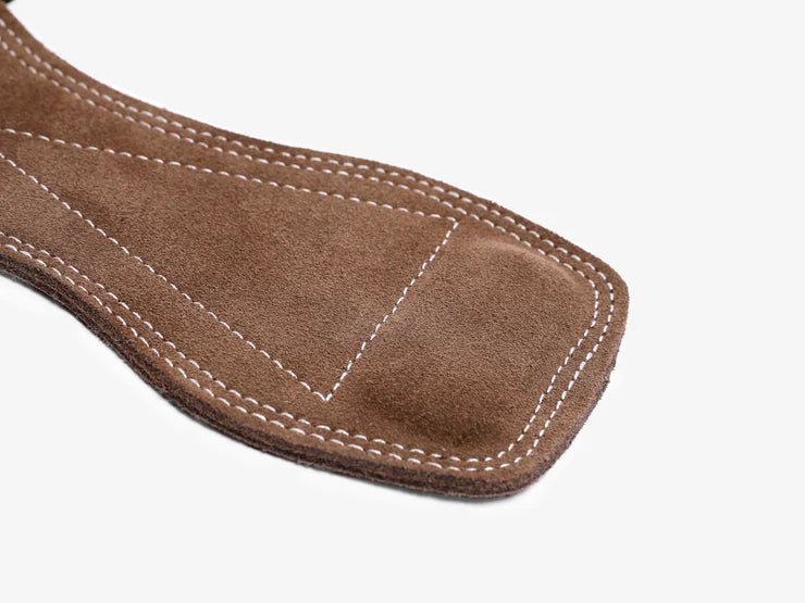 LUXIAOJUN Leather Deadlift Grip