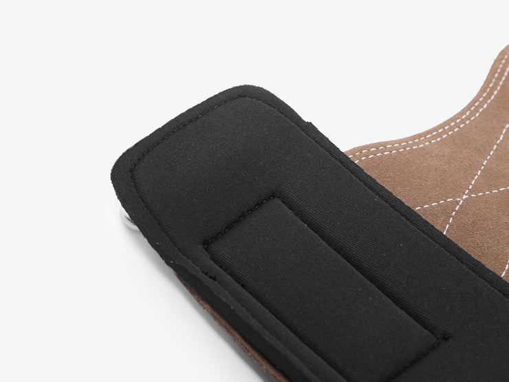 LUXIAOJUN Leather Deadlift Grip