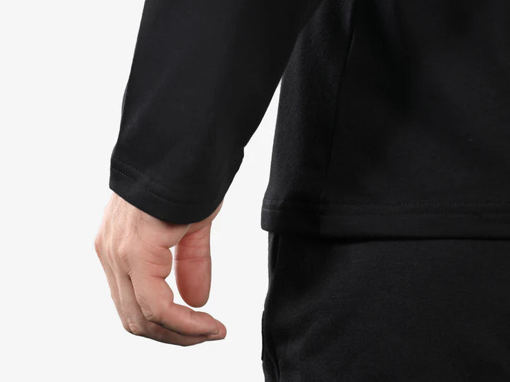 LUXIAOJUN Men's Essential Long Sleeves