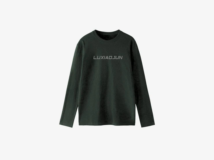 LUXIAOJUN Men's Essential Long Sleeves