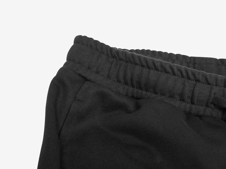 LUXIAOJUN Men's Essential Sweatpants (Black)