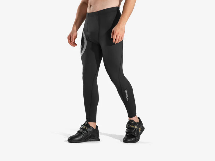 LUXIAOJUN Men's Workout Training Compression Pants