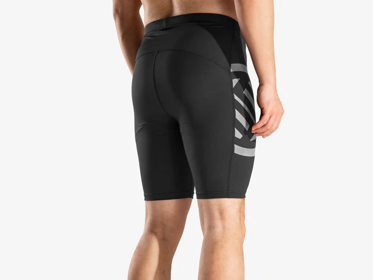 LUXIAOJUN Men's Workout Training Compression Shorts Pants