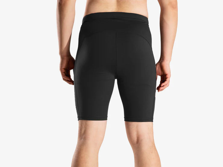 LUXIAOJUN Men's Workout Training Compression Shorts Pants