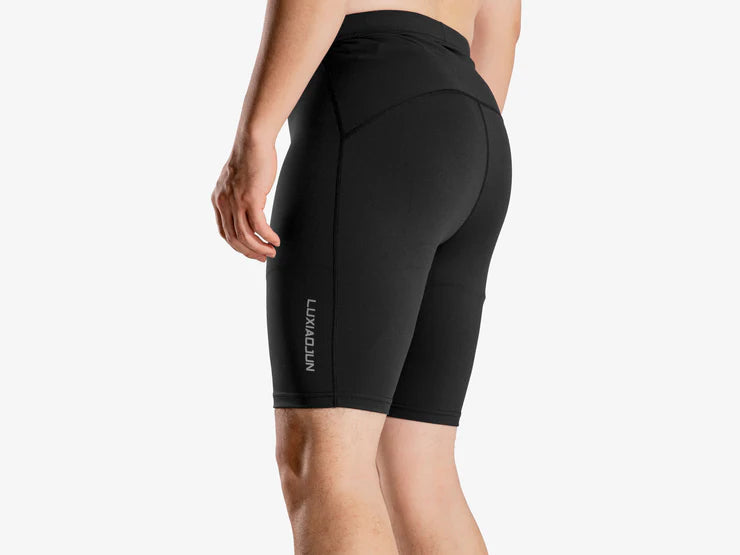 LUXIAOJUN Men's Workout Training Compression Shorts Pants