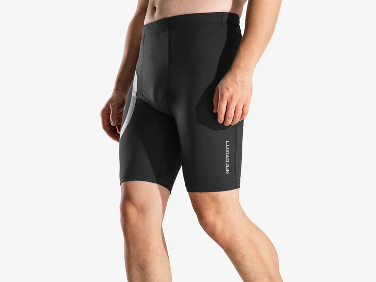 LUXIAOJUN Men's Workout Training Compression Shorts Pants