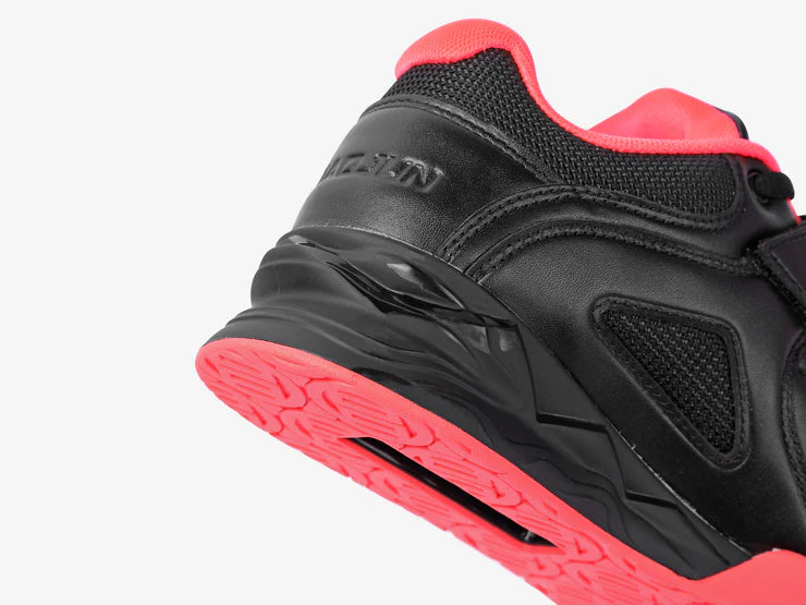 LUXIAOJUN PowerPro Weightlifting Shoes (Black and Red)