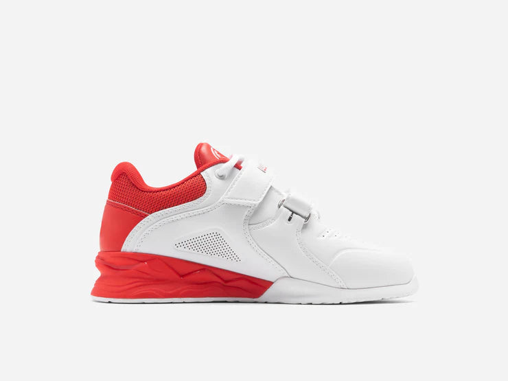 LUXIAOJUN PowerPro Weightlifting Shoes (Red and White)