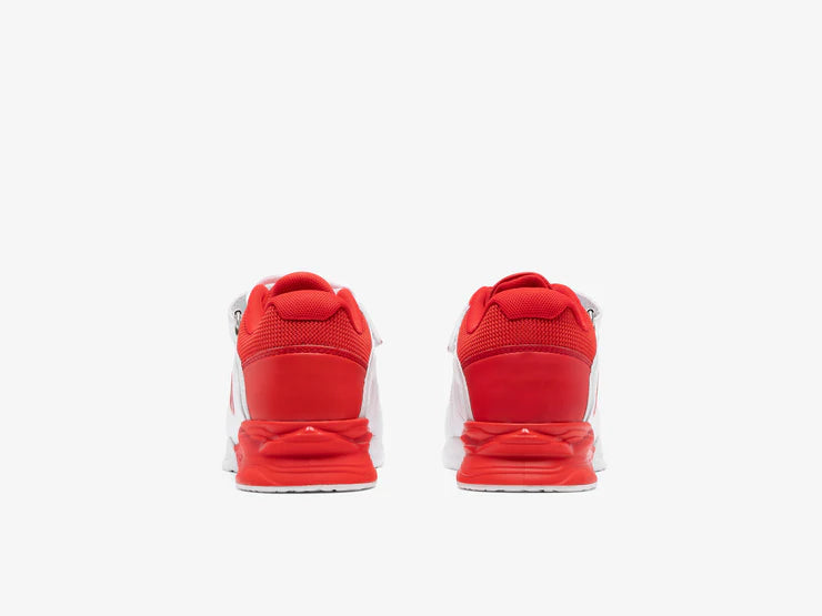 LUXIAOJUN PowerPro Weightlifting Shoes (Red and White)