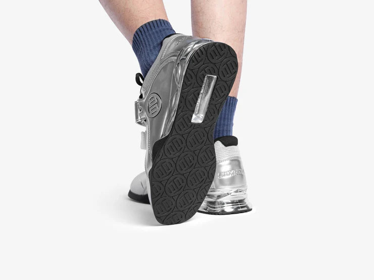 LUXIAOJUN PowerPro Weightlifting Shoes (Silver)