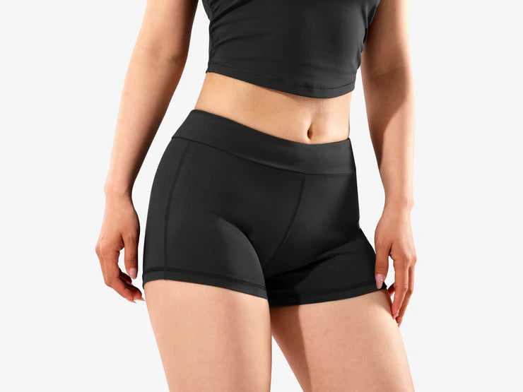 LUXIAOJUN Women's Workout Training Compression Shorts Pants