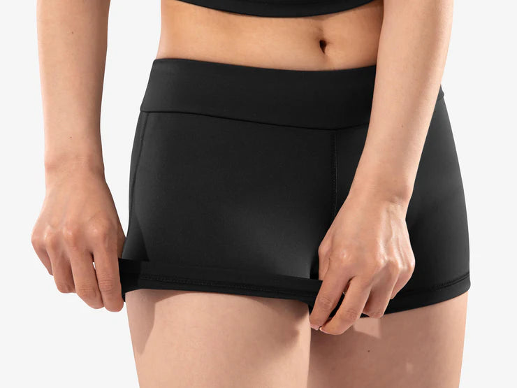 LUXIAOJUN Women's Workout Training Compression Shorts Pants