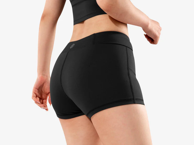 LUXIAOJUN Women's Workout Training Compression Shorts Pants