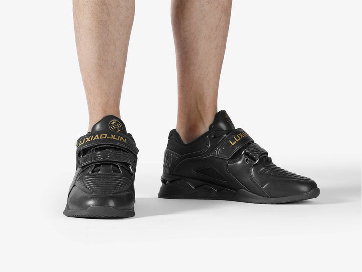 LUXIAOJUN PowerPro Weightlifting Shoes (Black)