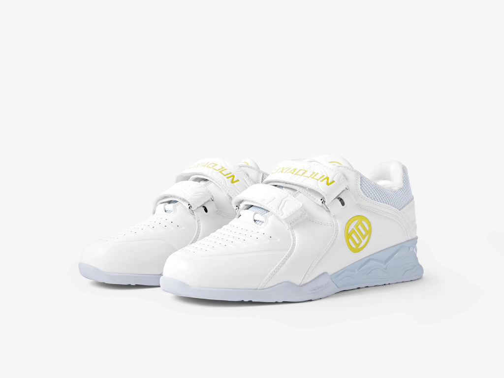 LUXIAOJUN PowerPro Weightlifting Shoes (White)